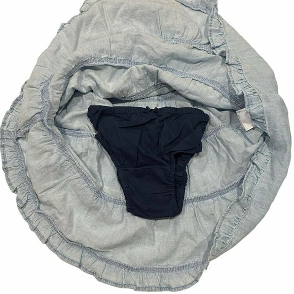 NWT GAP Baby Girl Tiered Ruffle Summer Dress Sz 2T Light Blue Sleeveless #576335 - Picture 7 of 7